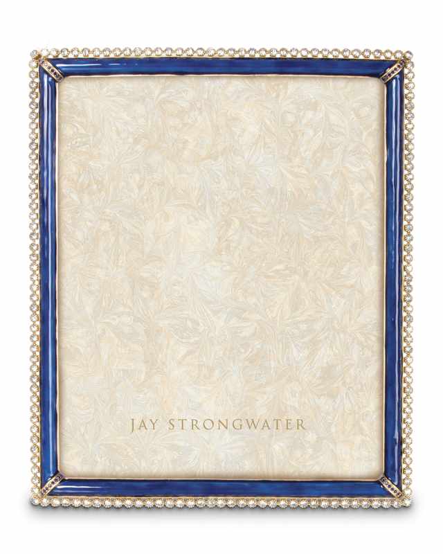Enamel and Stone Edge Frame, 8" x 10"